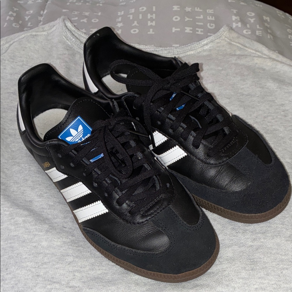 adidas Black White Samba OG Sneakers